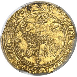 Charles VI (1380–1422). Gold Agnel, 1st issue, undated (1417), Angers.