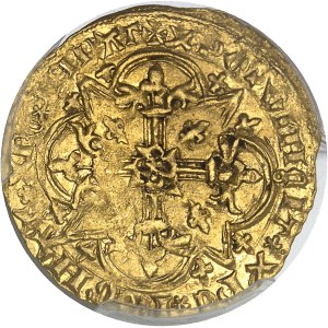Charles VI (1380–1422). Gold Agnel, 1st issue, undated (1417), Angers.
