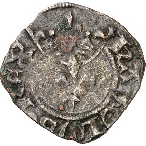 Charles VI (1380–1422). Double parisis, 1st issue, undated (1420), Mirabel.