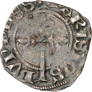 Charles VI (1380–1422). Double parisis, 1st issue, undated (1420), Mirabel.