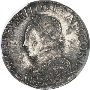 Charles IX (1560–1574). Teston, 2nd type, 1567, H, La Rochelle.