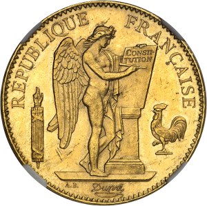 IIIe République (1870-1940). 100 francs Génie 1908, A, Paris.