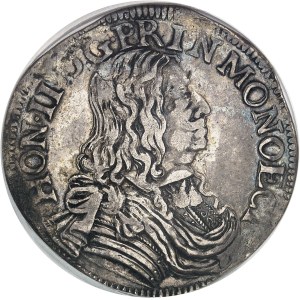 Honoré II (1604–1662). Écu o nominale 60 solów, 1655 r., Monako.