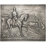 Charles I, King (1881–1914). Plaque, Bucharest General Exhibition and Jubilee of the Reign, by L. Stelmans, 1906, Paris (Janvier and Duval).
