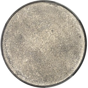 République socialiste (1965-1989). Essai de 3 lei en cupro-nickel, uniface d’avers avec la tranche lisse, Frappe spéciale (SP) 1966, Bucarest.