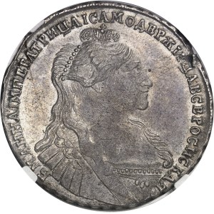 Anna (1730–1740). Rubel z 1736/5 r., Kadashevsky.