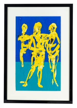 Tomasz Kazikowski, 1952-2021, Bez tytułu, 1991