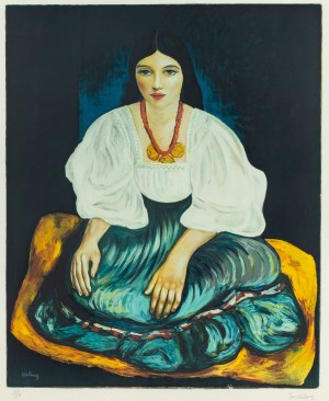 Mojżesz Kisling, 1891 Kraków - 1953 Sanary-sur-Mer, Cyganka