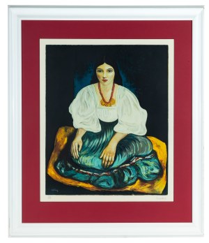 Mojżesz Kisling, 1891 Kraków - 1953 Sanary-sur-Mer, Cyganka