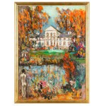 Maria Dziopak, b. 1954, A Walk with a Muse (Podstolice Manor), 2023