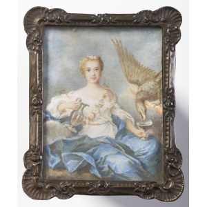 Hebe and the Eagle of Jove, Viennese Miniature