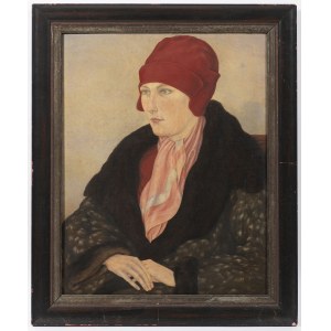 Portret kobiety, szkoła niemiecka, 1910/30