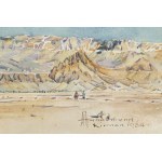 European School (20th Century), Landscape near Kerman, Persia (1934)