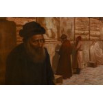 Prayer at the Western Wall, Orientalist School (19th Century)