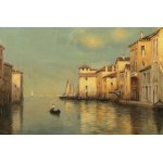 BOUVARD, ANTOINE (ATTRIBUTED TO / ATELIER OF) (1870-1956), A Venetian Canal at Sunset