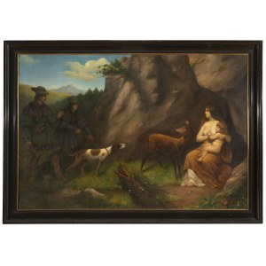 European Painter, The Discovery of Geneviève de Brabant