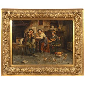H. Lehnert, Genre Scene 19th Century