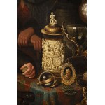 Abraham Anne van de Kasteele ( 1814-1893) , The Antique Dealer