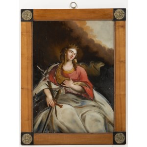 PAINTER 19TH CENTURY, Saint Catherine of Alexandria