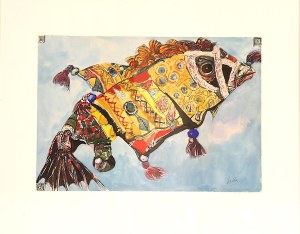 Josef Liesler (1912-2005) , Fish with Tassels