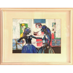 Josef Liesler (1912–2005), „Die Probe hinter den Kulissen“