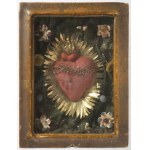 Group of four devotional art objects