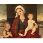 Madonna and Child with the Infant Saint John - Venetian Master, 16th Century