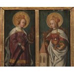 German Master (16th Century) , Two Holy Martyrs: Saint Catherine of Alexandria and Saint Barbara
