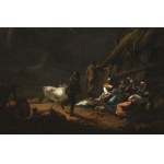 Nicholaes Berchem ( 1620-1683) attributed, Annunciation to the Shepherds