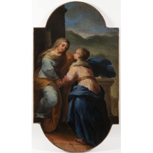 AUSTRIAN MASTER (17/18TH CENTURY) , The Visitation: The Meeting of Mary and Elizabeth