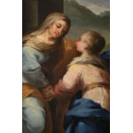 AUSTRIAN MASTER (17/18TH CENTURY) , The Visitation: The Meeting of Mary and Elizabeth