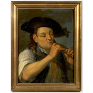 18th Century Painter , The Flute Player