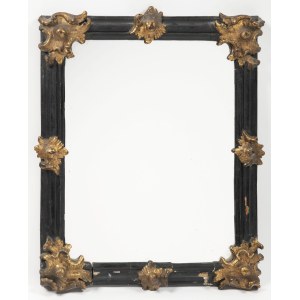 18th Century Ebonized and Giltwood Wall Mirror