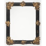 18th Century Ebonized and Giltwood Wall Mirror