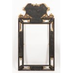 20th Century Decorative Giltwood and Painted Mirror Frame