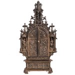 Neo-Gothic Reliquary Altar with the Madonna and Child