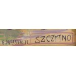 Edward Dwurnik (1943, Radzymin – 2018, Warsaw), “Szczytno” from the series “Hitchhiking Journeys,” 1978
