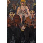 Edward Dwurnik (1943, Radzymin – 2018, Warsaw), “Chain of Hope” from the “Athletes” series, 1983