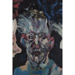 Edward Dwurnik (1943, Radzymin – 2018, Warsaw), Terrified Face from the Athletes series, 1984