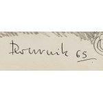 Edward Dwurnik (1943, Radzymin – 2018, Warsaw), Dziuńka, 1965