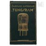 IIRP - ID Card/Notebook(?) Cover - Tungsram Cathode Ray Tubes, Warsaw, Zaborski Advertisement