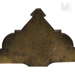 Tsarist Russia/Russian Empire - Brass-Plated Frame for a Picture/Icon/Funeral Photograph (?) - October 28, 1871 - March 8, 1872, Plated