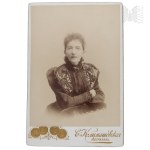 19th/20th Century - Portrait Photograph of a Woman, Astrakhan Photo Studio, Russia