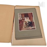 IIRP - Album: A Collection of Prints and Reproductions of Paintings by Stanisław Noakowski, Briton Riviere, David Roberts, and Other Artists