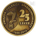 IIIRP - Commemorative Medal of the Association of Polish Paratroopers: 25th Anniversary, 1989–2014
