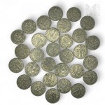 Second Polish Republic - Collection of 30 50-grosz coins, 1923