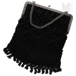 Black Vintage Embroidered Women