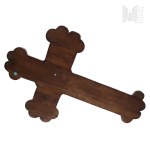 Wooden Catholic Religious Cross for Hanging, Jesus Christ