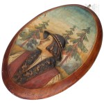 Souvenir from the Mountains - Wall Hanging with a Wooden Carving of a Highlander from Szczawnica