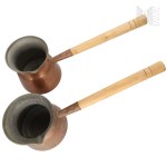 Russia - Set of Two Metal Coffee Pots